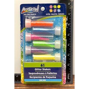 ArtSkills Neon Glitter Shakers 6-Piece Set